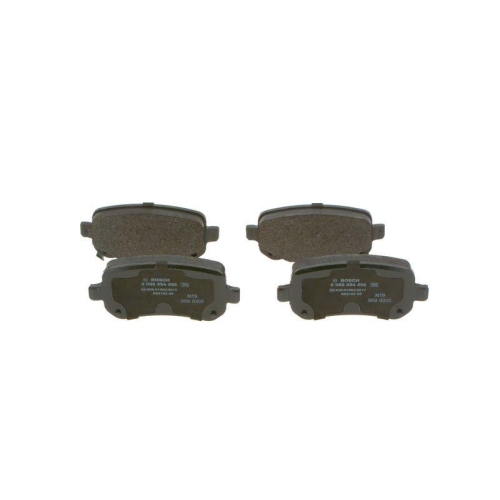 Brake Pad Set Disc Brake Bosch 0986494496 for Alfa Romeo Chrysler Dodge Fiat