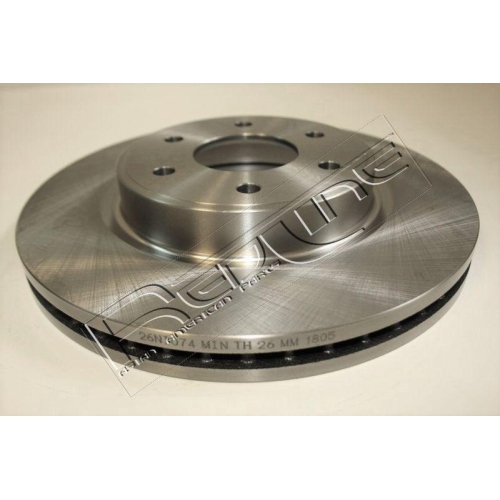 Bremsscheibe Red-line 26NI074 f&uuml;r Nissan Vorderachse