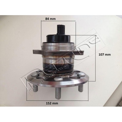 Radnabe Red-line 24DR002 f&uuml;r Hinterachse
