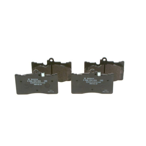 Bremsbelagsatz Scheibenbremse Bosch 0986494252 f&uuml;r Toyota Lexus Vorderachse