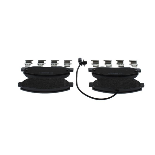 Bremsbelagsatz Scheibenbremse Bosch 0986494756 f&uuml;r Nissan Opel Renault Saab
