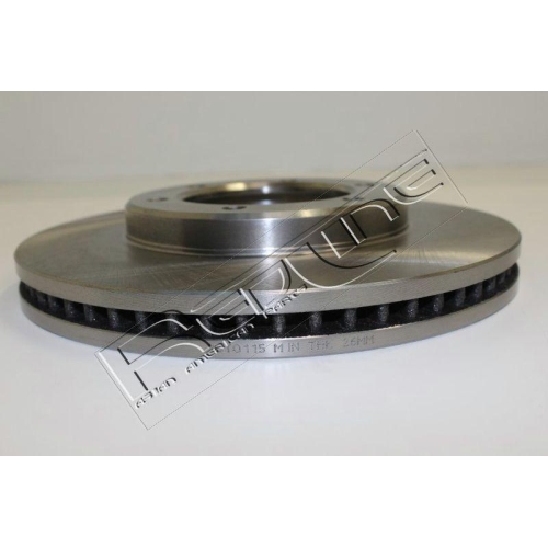 Bremsscheibe Red-line 26TO115 f&uuml;r Toyota Vorderachse