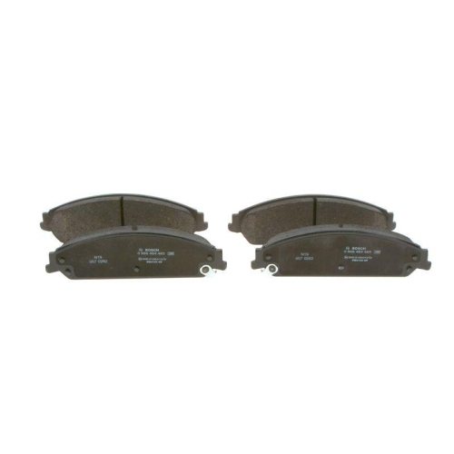 Bremsbelagsatz Scheibenbremse Bosch 0986494483 f&uuml;r Alfa Romeo Chrysler Dodge