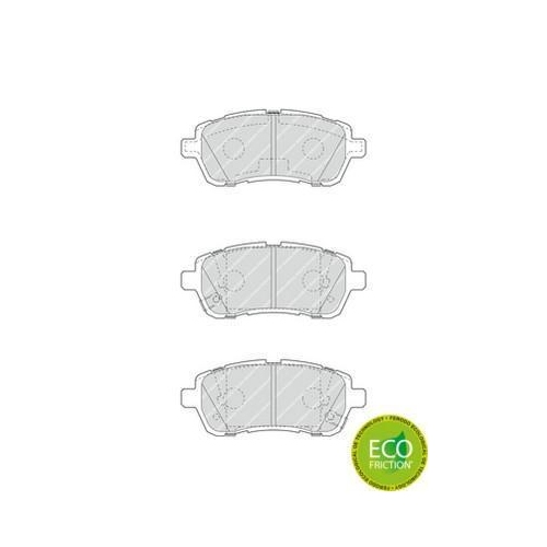 Bremsbelagsatz Scheibenbremse Ferodo FDB4426 Premier Eco Friction f&uuml;r Suzuki