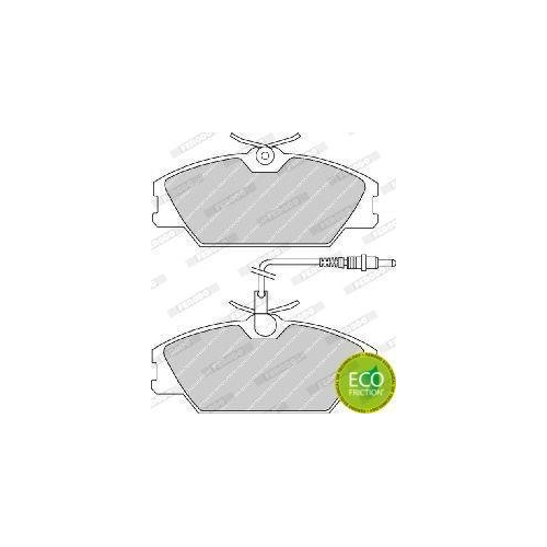 Bremsbelagsatz Scheibenbremse Ferodo FDB406 Premier Eco Friction für Renault