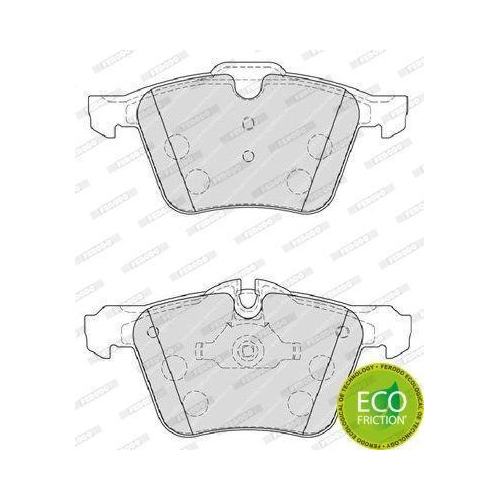 Bremsbelagsatz Scheibenbremse Ferodo FDB4108 Premier Eco Friction f&uuml;r Jaguar