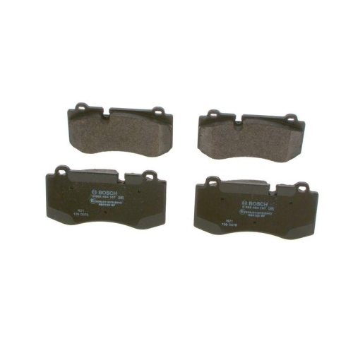 Bremsbelagsatz Scheibenbremse Bosch 0986494167 f&uuml;r Mercedes Benz Mercedes Benz