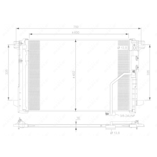 Kondensator Klimaanlage Nrf 35793 Easy Fit für Mercedes Benz Mercedes Benz