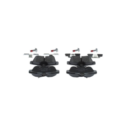 Bremsbelagsatz Scheibenbremse Bosch 0986494640 f&uuml;r Citro&euml;n Peugeot Hinterachse