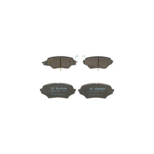 Bremsbelagsatz Scheibenbremse Bosch 0986494322 f&uuml;r Mazda Vorderachse