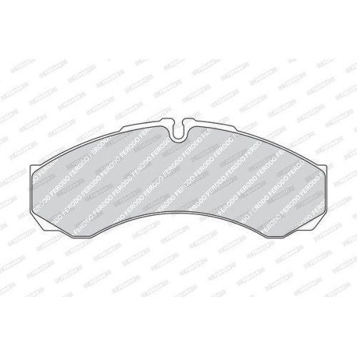 Bremsbelagsatz Scheibenbremse Ferodo FVR1102 Premier Eco Friction für Iveco