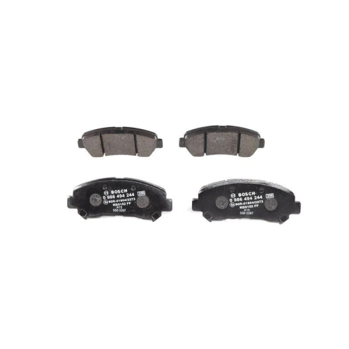 Bremsbelagsatz Scheibenbremse Bosch 0986494244 für Nissan