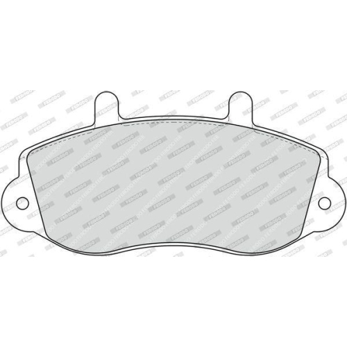 Bremsbelagsatz Scheibenbremse Ferodo FVR1292 Premier Eco Friction für Opel