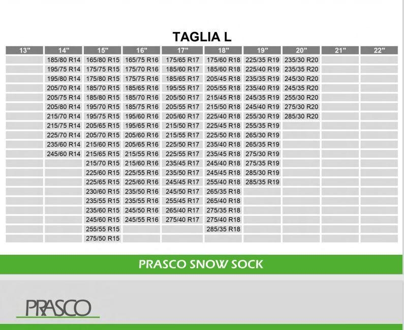Snow Chain Prasco SN2000103 for