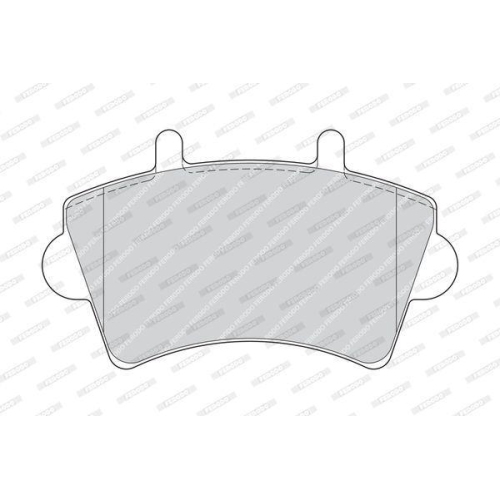 Bremsbelagsatz Scheibenbremse Ferodo FVR1452 Premier Eco Friction f&uuml;r Nissan