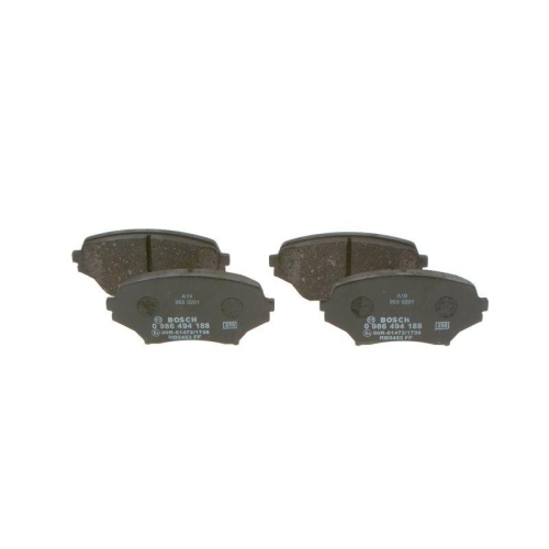 Bremsbelagsatz Scheibenbremse Bosch 0986494188 f&uuml;r Mazda