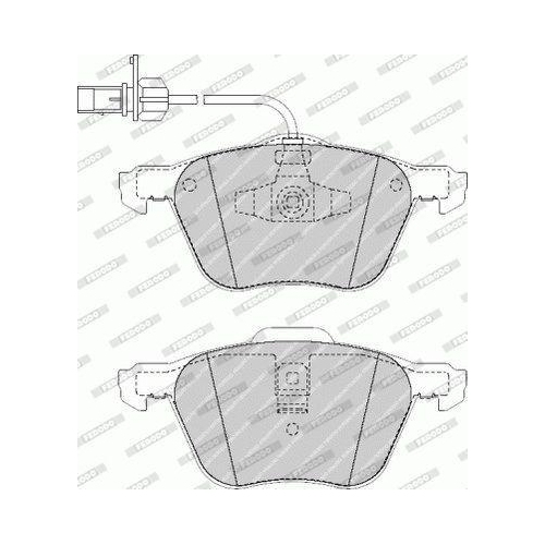 Bremsbelagsatz Scheibenbremse Ferodo FVR1497 Premier Eco Friction f&uuml;r Ford Seat