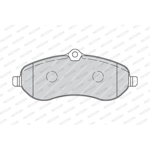 Bremsbelagsatz Scheibenbremse Ferodo FVR1771 Premier Eco Friction f&uuml;r Citro&euml;n