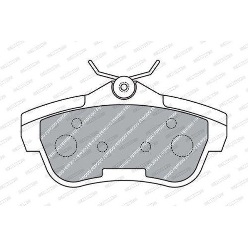 Bremsbelagsatz Scheibenbremse Ferodo FVR1772 Premier Eco Friction f&uuml;r Citro&euml;n