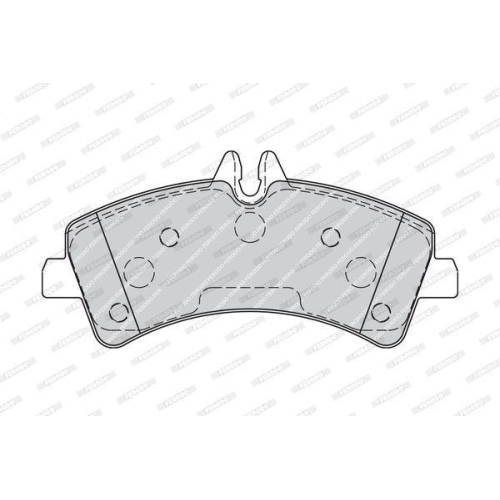 Bremsbelagsatz Scheibenbremse Ferodo FVR1779 Premier Eco Friction f&uuml;r VW
