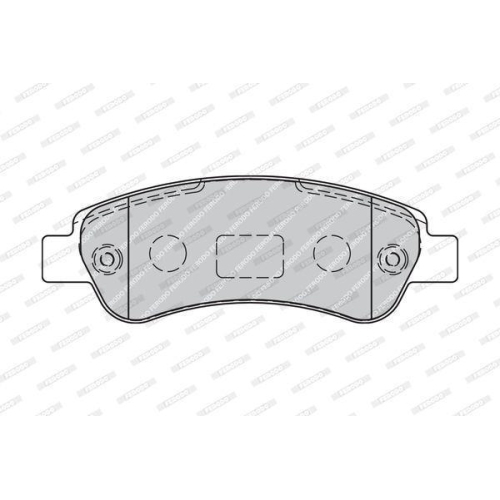 Bremsbelagsatz Scheibenbremse Ferodo FVR1927 Premier Eco Friction f&uuml;r Citro&euml;n