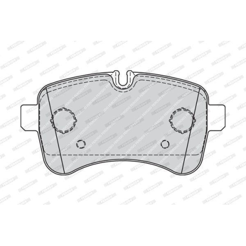 Bremsbelagsatz Scheibenbremse Ferodo FVR4037 Premier Eco Friction f&uuml;r Iveco