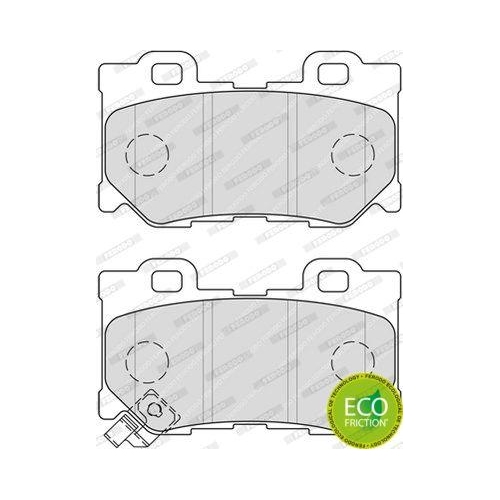 Bremsbelagsatz Scheibenbremse Ferodo FDB4312 Premier Eco Friction f&uuml;r Nissan
