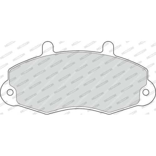 Bremsbelagsatz Scheibenbremse Ferodo FVR700 Premier Eco Friction f&uuml;r Ford