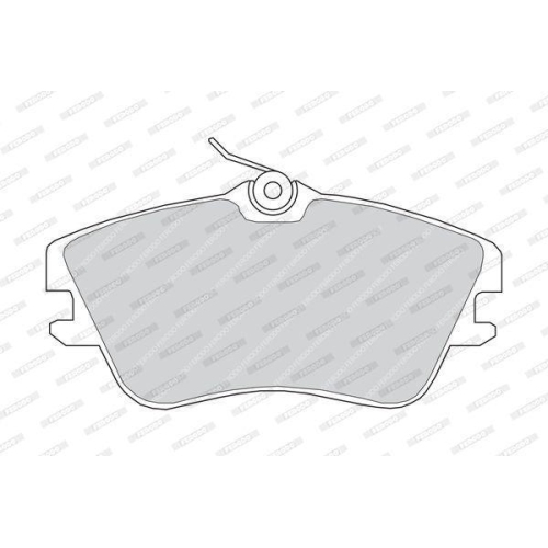Bremsbelagsatz Scheibenbremse Ferodo FVR970 Premier Eco Friction f&uuml;r VW