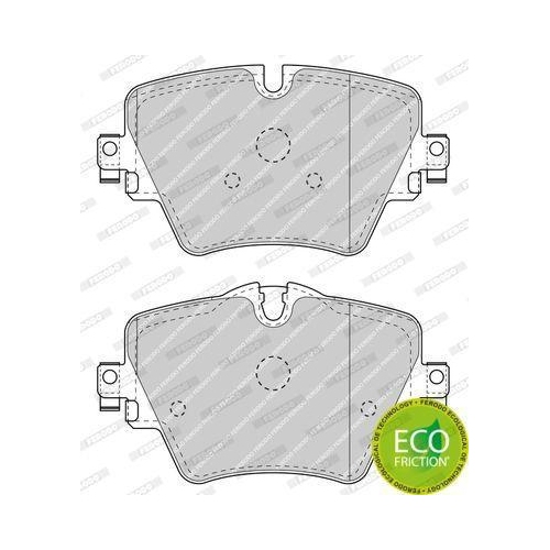 Bremsbelagsatz Scheibenbremse Ferodo FDB4689 Premier Eco Friction f&uuml;r Bmw Toyota