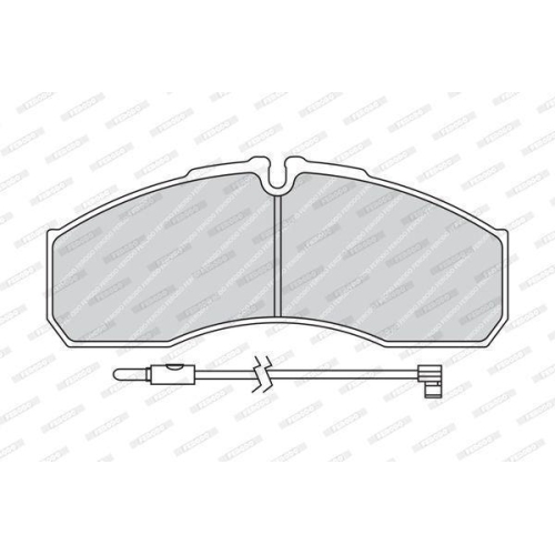 Bremsbelagsatz Scheibenbremse Ferodo FVR1977 Premier f&uuml;r Renault Renault Trucks