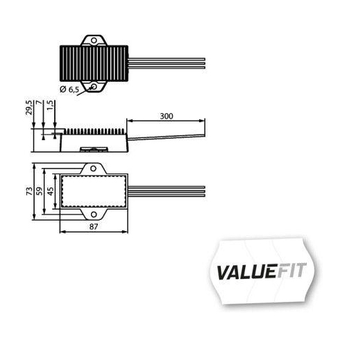 Steuerger&auml;t Beleuchtung Hella 5DS 357 030-001 Hella Valuefit f&uuml;r Grimme Fliegl