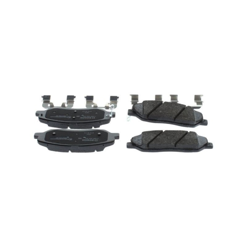 Bremsbelagsatz Scheibenbremse Bosch 0986494631 f&uuml;r Ssangyong Hyundai Kia