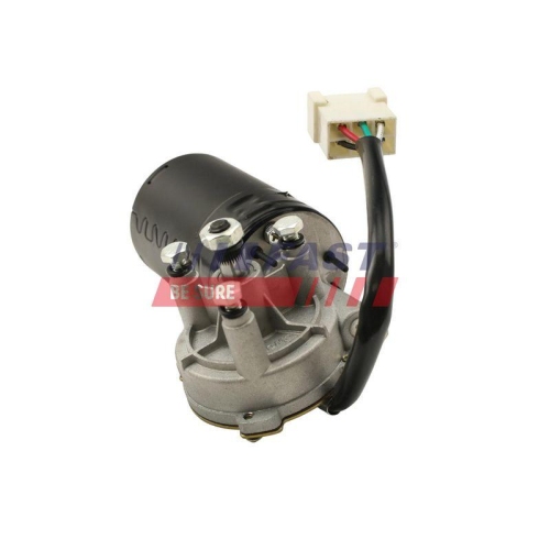 Elektromotor Scheinwerferreinigung Fast FT82202 f&uuml;r Iveco Vorne