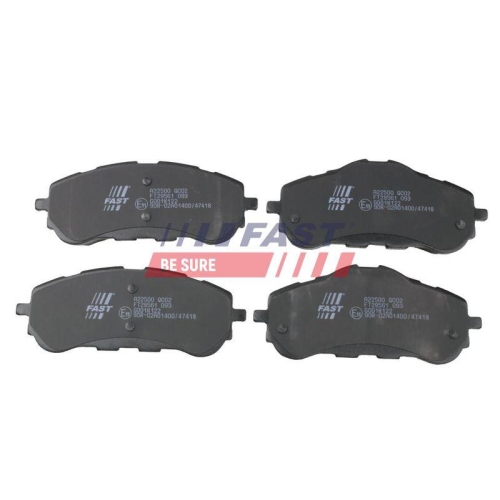 Bremsbelagsatz Scheibenbremse Fast FT29561 f&uuml;r Citro&euml;n Toyota Vorderachse