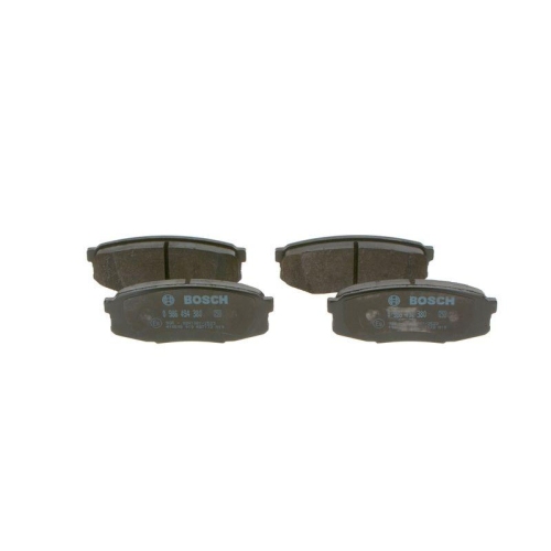 Bremsbelagsatz Scheibenbremse Bosch 0986494380 f&uuml;r Toyota Lexus Hinterachse