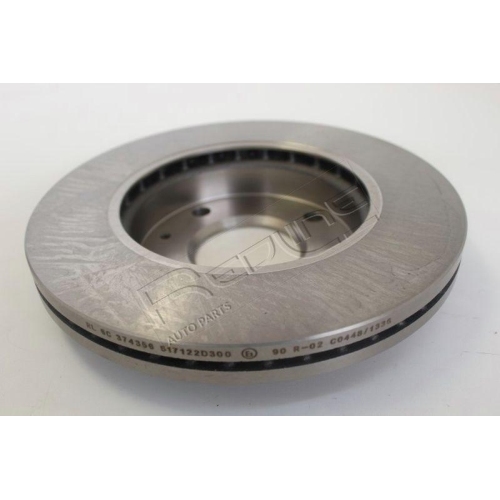 Bremsscheibe Red-line 26HY040 f&uuml;r Hyundai Vorderachse