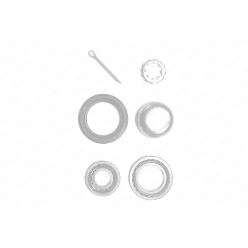 Radlagersatz Moog AU-WB-11000 für Audi Seat Skoda VW Massey Ferguson Hinterachse