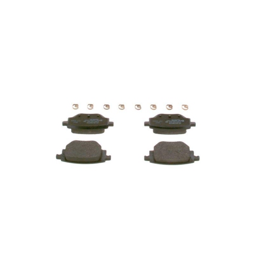 Bremsbelagsatz Scheibenbremse Bosch 0986424988 f&uuml;r Opel Peugeot Vauxhall