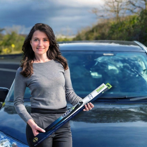 Wischblatt Valeo 574301 Silencio Flat Blade Set für Mazda Skoda VW Vw (faw)