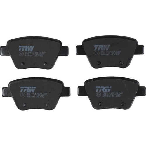 Bremsbelagsatz Scheibenbremse Trw GDB1841 Cotec f&uuml;r Seat Skoda VW Vw (svw) Audi