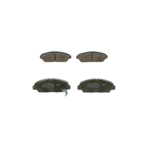 Bremsbelagsatz Scheibenbremse Bosch 0986424289 f&uuml;r Honda Rover Vorderachse