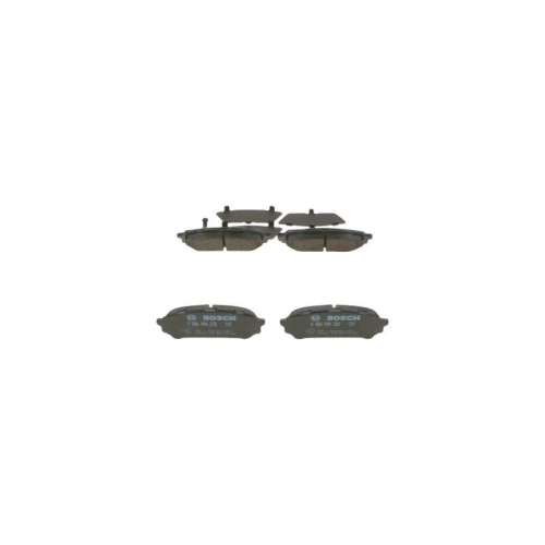 Bremsbelagsatz Scheibenbremse Bosch 0986494232 f&uuml;r Subaru Hinterachse