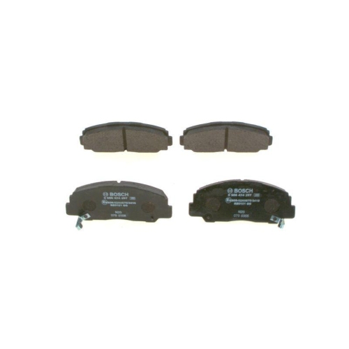 Bremsbelagsatz Scheibenbremse Bosch 0986424297 f&uuml;r Daihatsu Toyota Lexus