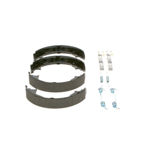 Bremsbackensatz Feststellbremse Bosch 0986487609 f&uuml;r Chrysler Dodge Hinterachse