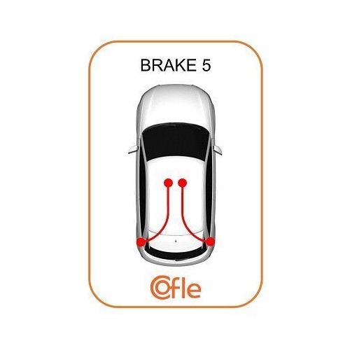 Seilzug Feststellbremse Cofle 10.4269 für Bmw Hinten Links Hinten Rechts