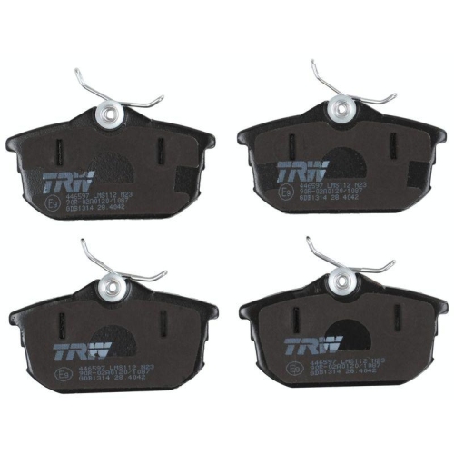 Brake Pad Set Disc Brake Trw GDB1314 Cotec for Smart Volvo Mitsubishi Proton