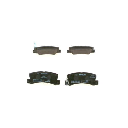 Bremsbelagsatz Scheibenbremse Bosch 0986424383 f&uuml;r Daihatsu Nissan Opel Saab