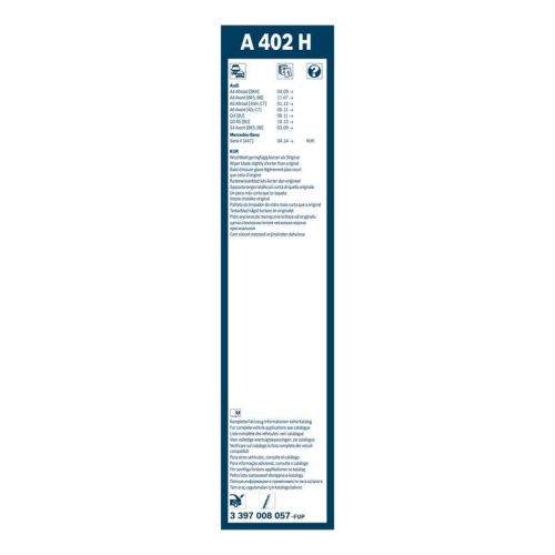 Wiper Blade Bosch 3397008057 Rear Aerotwin for Audi VW Bentley Rear