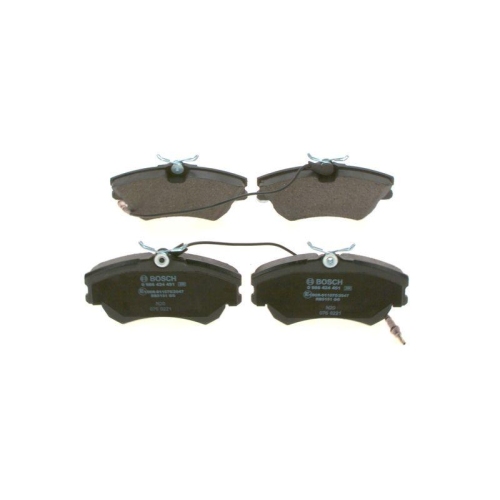 Bremsbelagsatz Scheibenbremse Bosch 0986424451 f&uuml;r Renault Vorderachse